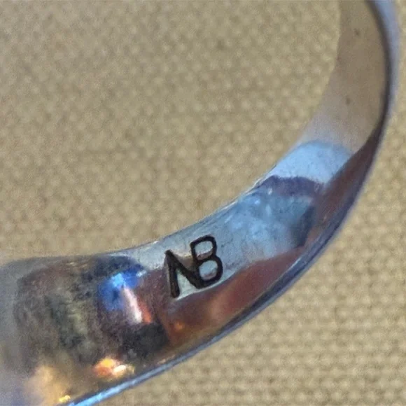 Vintage Nicky Butler Sterling Silver Rutilated Quartz Statement Ring Size 8 - Picture 4 of 10